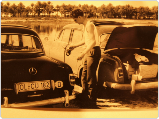 Ernst war auch im Orient, erst letztens.