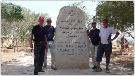Mount Nebo. Wir waren da. Mount Nebo. Wir waren da.