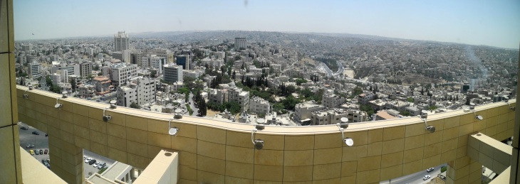 Amman - Blick vom Hotel Le Royal Amman - Blick vom Hotel Le Royal