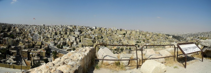 Amman - Blick von der Zitadelle Amman - Blick von der Zitadelle
